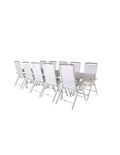 Matgrupp Levels med Albany matstolar, 229 × 100 cm 2