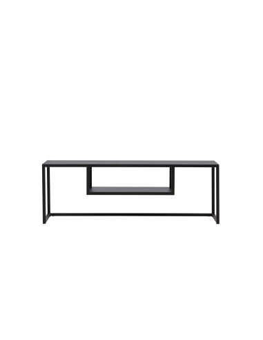 TV-bänk Riverside, 120 cm, Svart