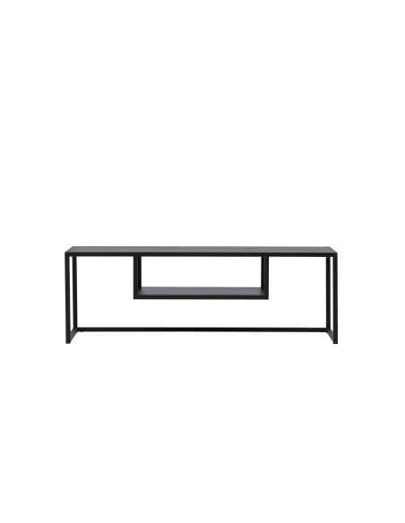 TV-bänk Riverside, 120 cm, Svart