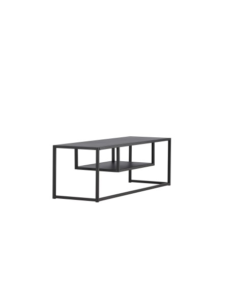 TV-bänk Riverside, 120 cm, Svart