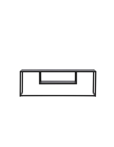 TV-bänk Riverside, 120 cm, Svart