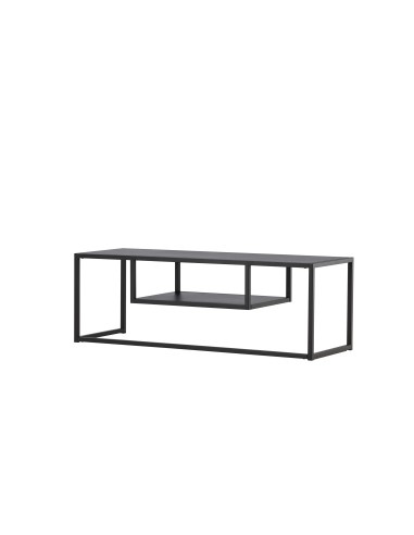 TV-bänk Riverside, 120 cm, Svart