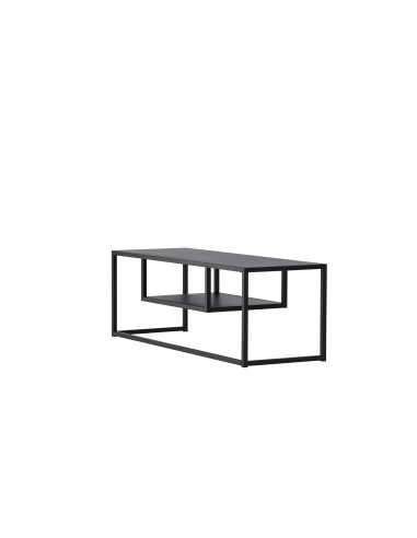 TV-bänk Riverside, 120 cm, Svart