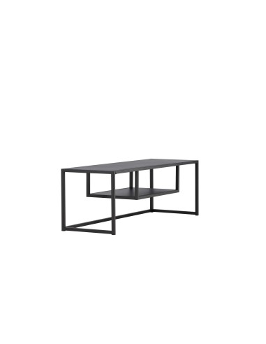 TV-bänk Riverside, 120 cm, Svart