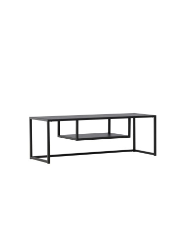TV-bänk Riverside, 120 cm, Svart