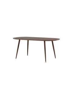 Ovalt matbord Sanford, 180 × 90 cm, Dark Brown 2