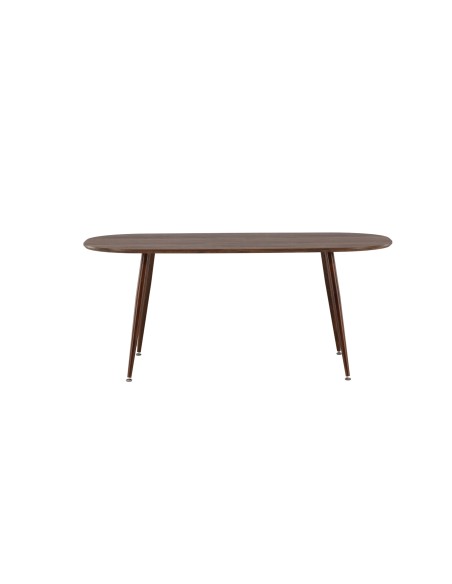 Ovalt matbord Sanford, 180 × 90 cm, Dark Brown