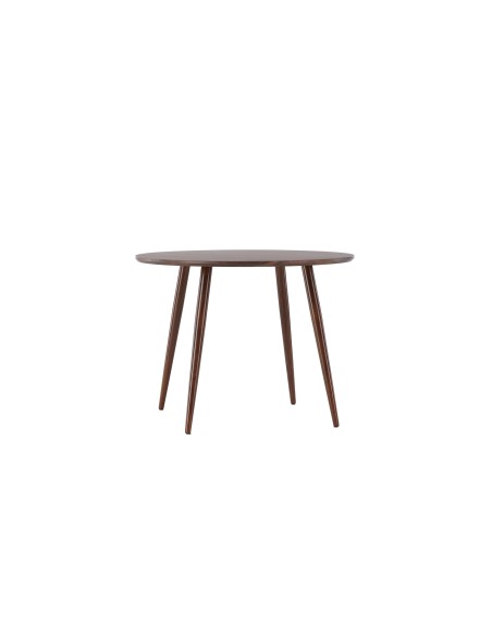 Runt matbord Sanford, Ø100 cm, Dark Brown