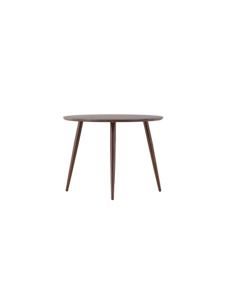 Runt matbord Sanford, Ø100 cm, Dark Brown