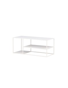 Soffbord Staal, 120 × 50 cm, Vit 2