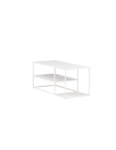 Soffbord Staal, 120 × 50 cm, Vit