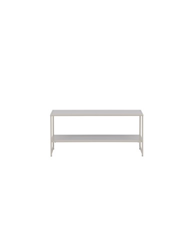 Sidobord Staal Bord, 102 × 43 cm, Beige