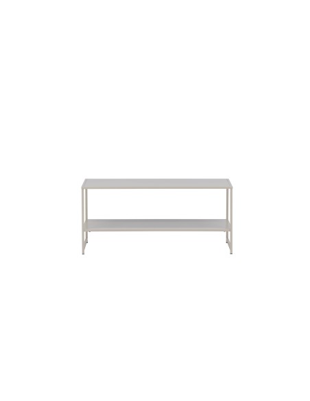 Sidobord Staal Bord, 102 × 43 cm, Beige
