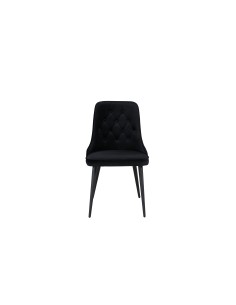 Matstol Velvet Deluxe, Svart 2