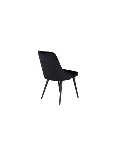 Matstol Velvet Deluxe, Svart