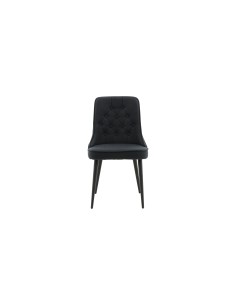 Matstol Velvet Deluxe, Svart