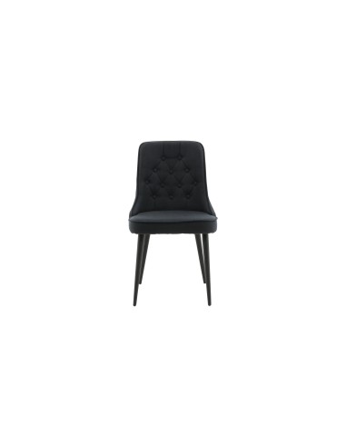 Matstol Velvet Deluxe, Svart