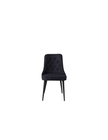 Matstol Velvet Deluxe, Svart