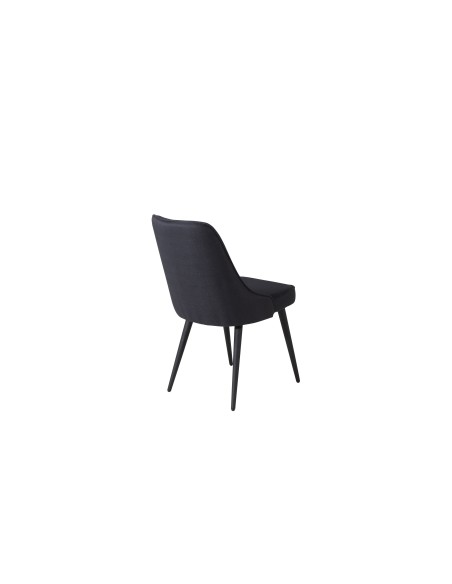 Matstol Velvet Deluxe, Svart