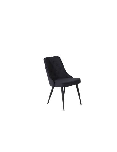 Matstol Velvet Deluxe, Svart
