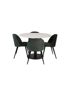 Matgrupp Razzia med Velvet matstolar