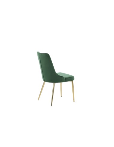 Matstol Velvet Deluxe, Grön/Guld