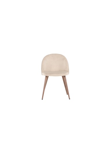 Matstol Velvet, Beige/Mocca