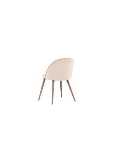 Matstol Velvet, Beige/Mocca