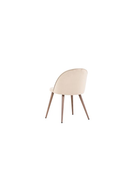 Matstol Velvet, Beige/Mocca