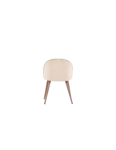 Matstol Velvet, Beige/Mocca