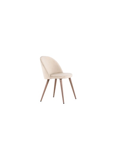 Matstol Velvet, Beige/Mocca