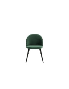 Matstol Velvet, Grön/Svart 2