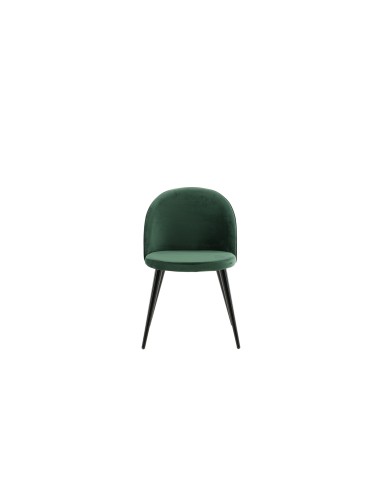 Matstol Velvet, Grön/Svart