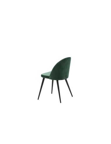 Matstol Velvet, Grön/Svart