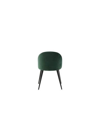 Matstol Velvet, Grön/Svart