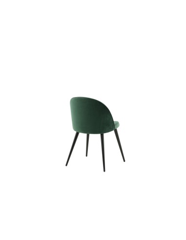 Matstol Velvet, Grön/Svart