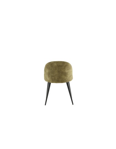Matstol Velvet, Grön/Svart