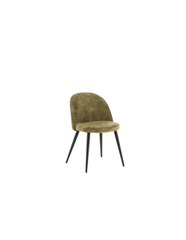 Matstol Velvet, Grön/Svart