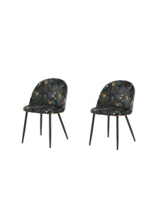 Matstol Velvet, Svart 2