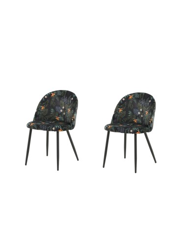 Matstol Velvet, Svart