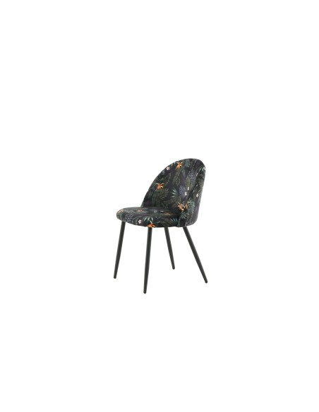 Matstol Velvet, Svart