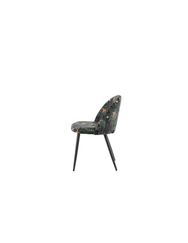Matstol Velvet, Svart