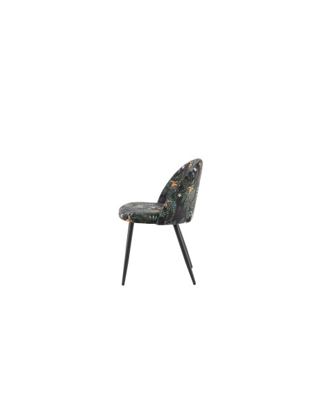 Matstol Velvet, Svart