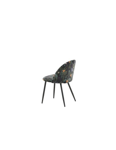 Matstol Velvet, Svart