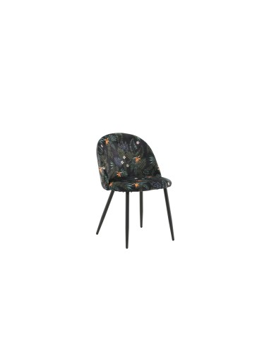 Matstol Velvet, Svart