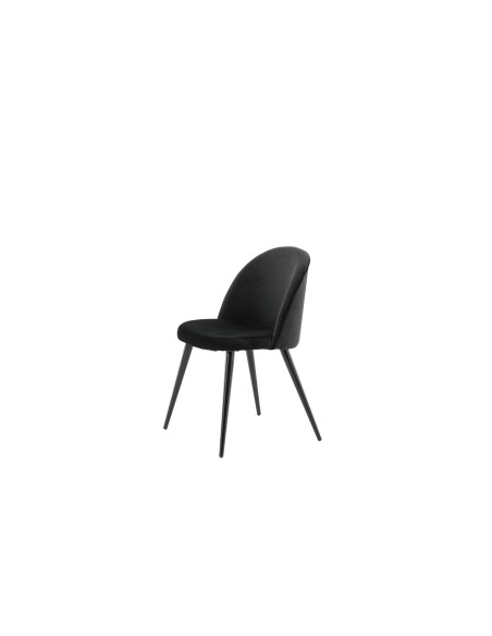 Matstol Velvet, Svart