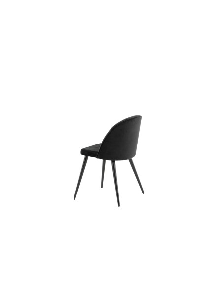 Matstol Velvet, Svart