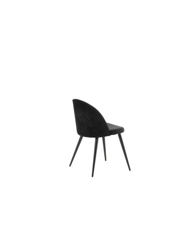 Matstol Velvet, Svart