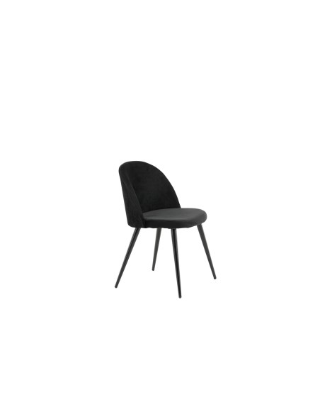 Matstol Velvet, Svart