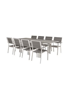 Matgrupp Levels med Levels matstolar, 160 × 100 cm 2